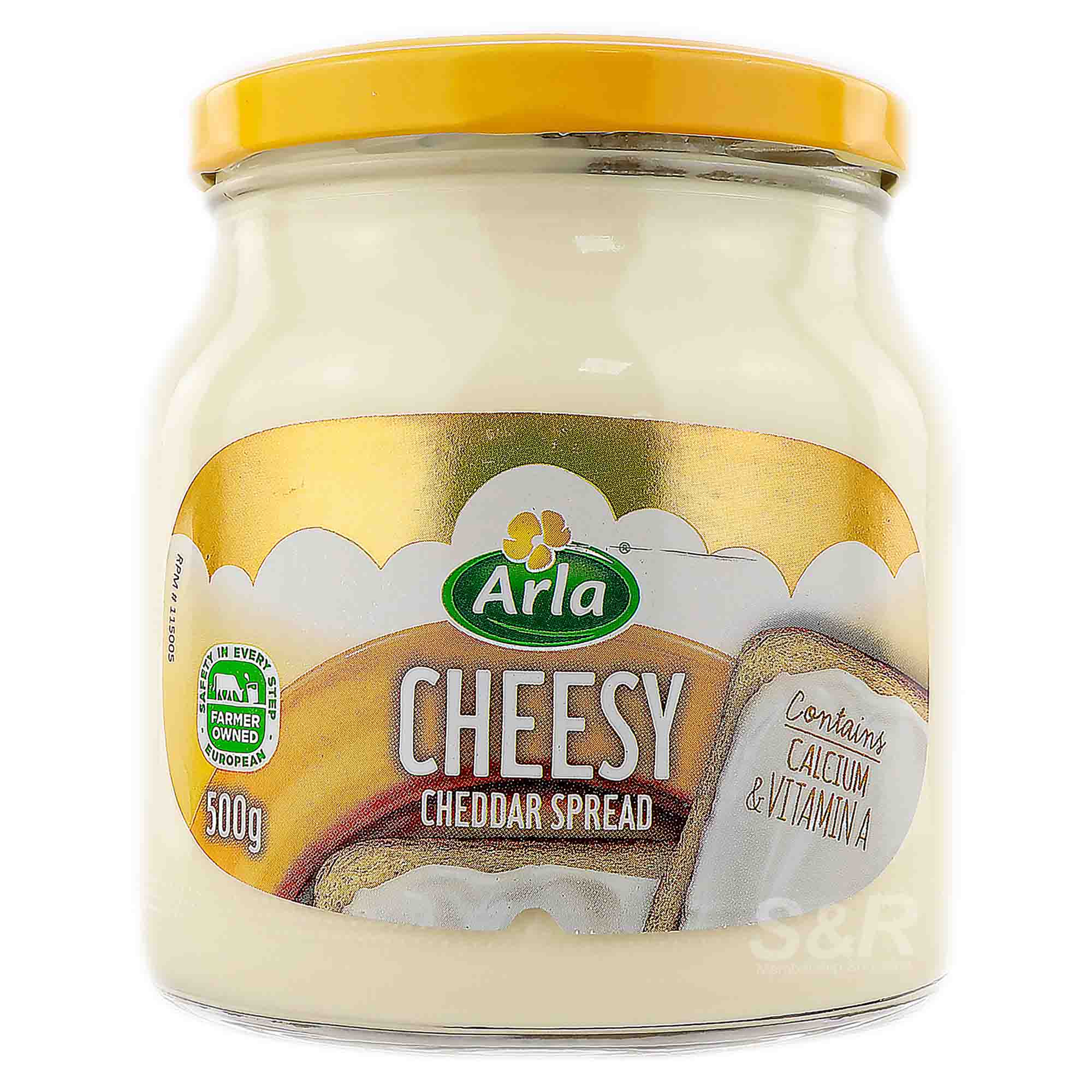 Arla Cheesy Cheddar Spread 500g Arla Cheesy Cheddar Spread 500g